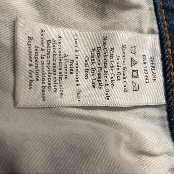 Everlane The Selvedge slim-fit jean size 30 x 30 - Picture 5 of 6